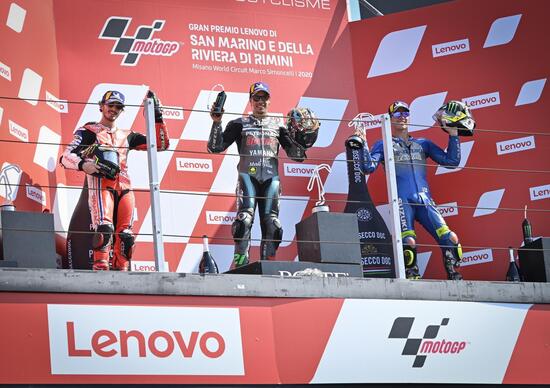 MotoGP.  The San Marino GP report cards