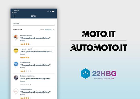 Automoto.it e Moto.it lanciano due skill per le news di Formula 1 e MotoGP sullo Skill Store di Amazon.it Automoto.it e Moto.it lanciano due skill per le news di Formula 1 e MotoGP sullo Skill Store di Amazon.it