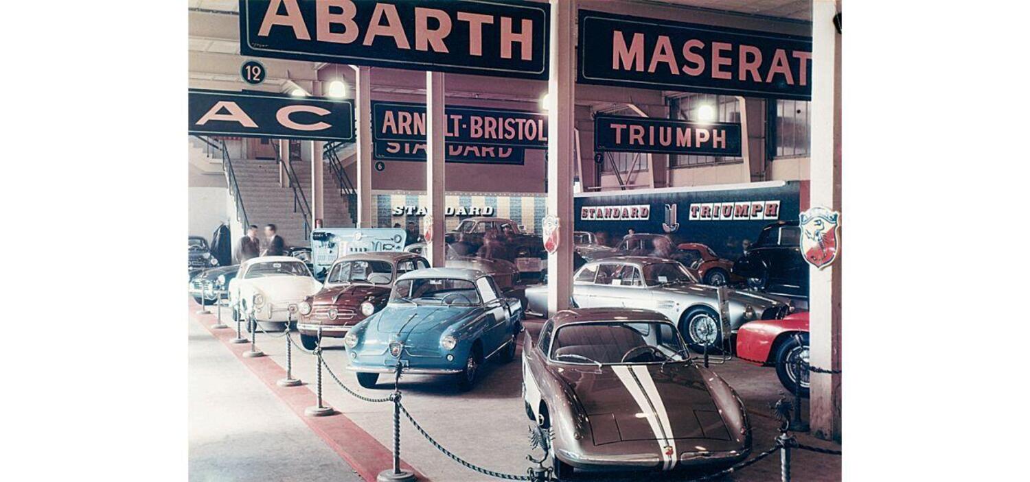 Le Abarth al Salone dellAutomobile di Ginevra, 1956