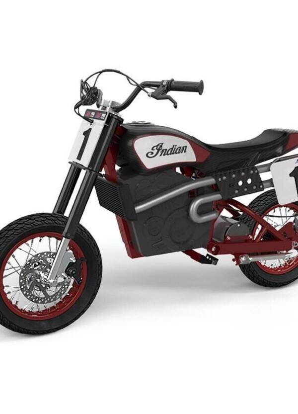 Indian eFTR Jr. Una mini-replica elettrica dellFTR750