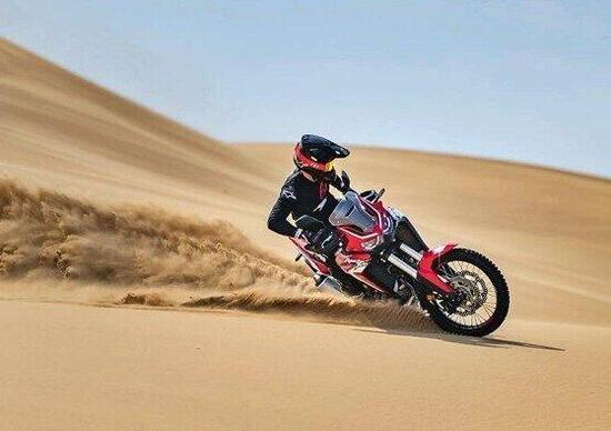 Honda sviluppa l'Africa Twin sovralimentata Honda sviluppa l'Africa Twin sovralimentata
