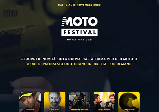 MotoFestival MY2021: tutte le novità a due ruote dal vivo e on demand MotoFestival MY2021: tutte le novità a due ruote dal vivo e on demand