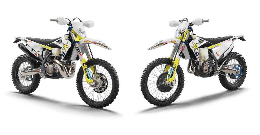 Nuove Husqvarna enduro TE300i e FE350 Rockstar Edition 2021