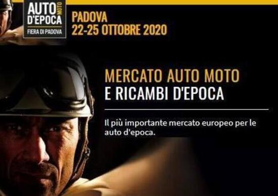 Al via, da oggi, Auto e Moto d'Epoca 2020 a Padova Fiere Al via, da oggi, Auto e Moto d'Epoca 2020 a Padova Fiere