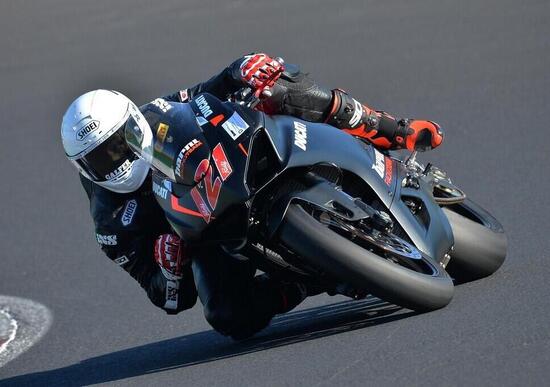 SBK 2020. Test Barni con la Ducati V2 e Krummenacher a Misano SBK 2020. Test Barni con la Ducati V2 e Krummenacher a Misano