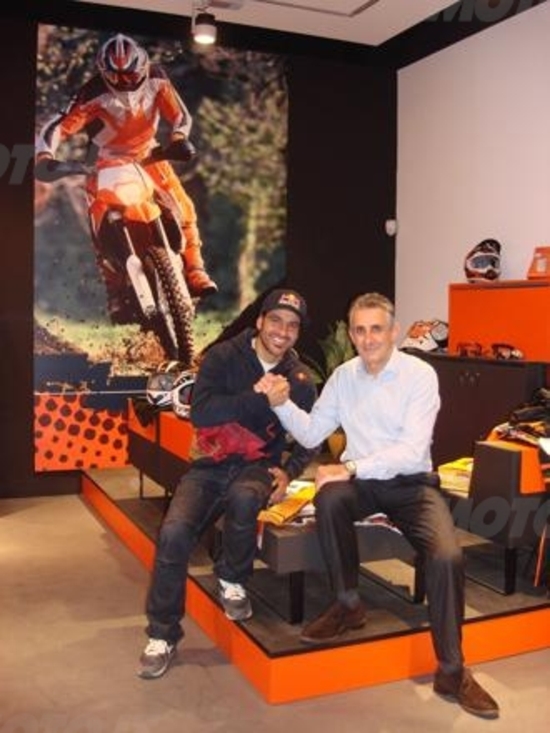 Ivan Cervantes torna in KTM nel Mondiale 2013 Classe E2 Ivan Cervantes torna in KTM nel Mondiale 2013 Classe E2