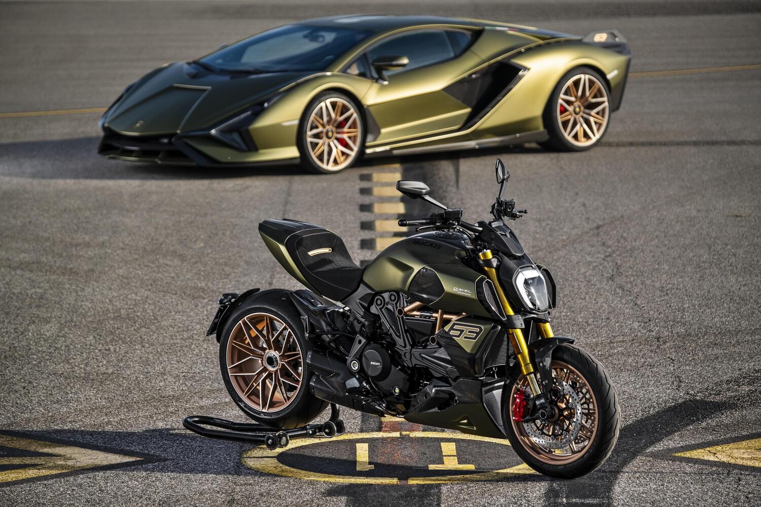 Ducati Diavel 1260 Lamborghini, Borgo Panigale e Sant'Agata si stringono la mano