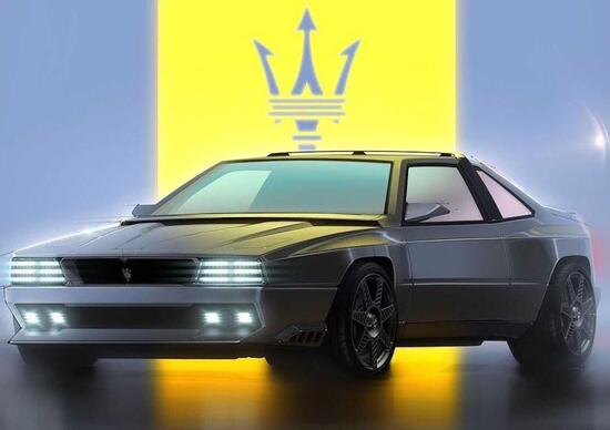 Maserati si lancia nel futuro riproponendo le linee del passato Maserati si lancia nel futuro riproponendo le linee del passato