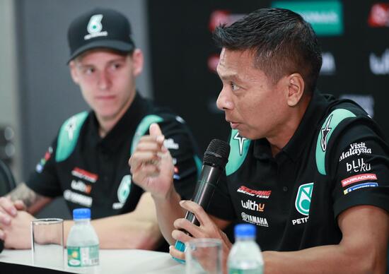Razlan Razali, il boss del Petronas Sepang Racing Team, in missione anti-Covid per conto di Dorna Razlan Razali, il boss del Petronas Sepang Racing Team, in missione anti-Covid per conto di Dorna