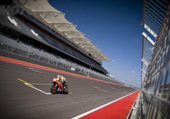 MotoGP. Test ad Austin. Vola Marquez, Pedrosa rincorre MotoGP. Test ad Austin. Vola Marquez, Pedrosa rincorre