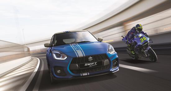 Suzuki dedica una Swift Sport Hybrid a Joan Mir Suzuki dedica una Swift Sport Hybrid a Joan Mir