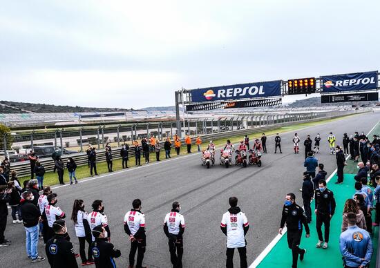Moto2 e Moto3: buona la prima per Bezzecchi (VR46 Sky Racing Team) e Rodrigo (Gresini Racing) Moto2 e Moto3: buona la prima per Bezzecchi (VR46 Sky Racing Team) e Rodrigo (Gresini Racing)