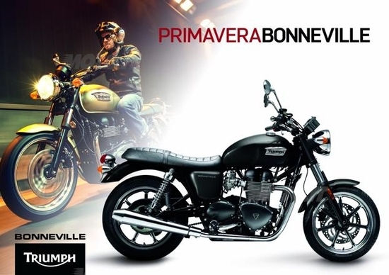 Triumph Bonneville, fino al 30 giugno 2013 a 7.990€ Triumph Bonneville, fino al 30 giugno 2013 a 7.990€