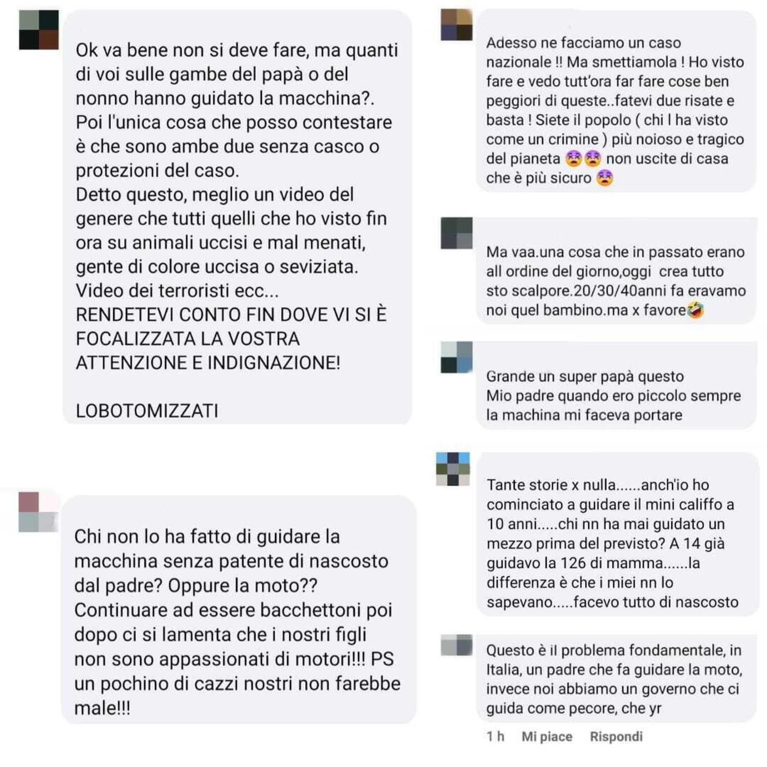 Far Guidare Il Figlio Senza Casco Non E Scandaloso Cosi Pare Dai Commenti Sui Social Mowmag Com