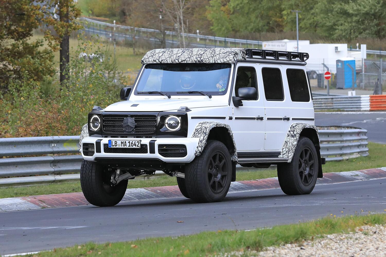 Mercedes Classe G 4x4², il ritorno: le foto spia al 'Ring