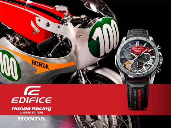 CASIO Edifice presenta il nuovo orologio dedicato alla Honda RC162 CASIO Edifice presenta il nuovo orologio dedicato alla Honda RC162