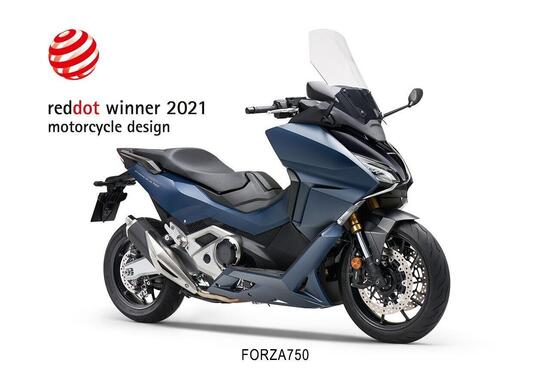 L'Honda Forza 750 premiato ai Red Dot Awards L'Honda Forza 750 premiato ai Red Dot Awards