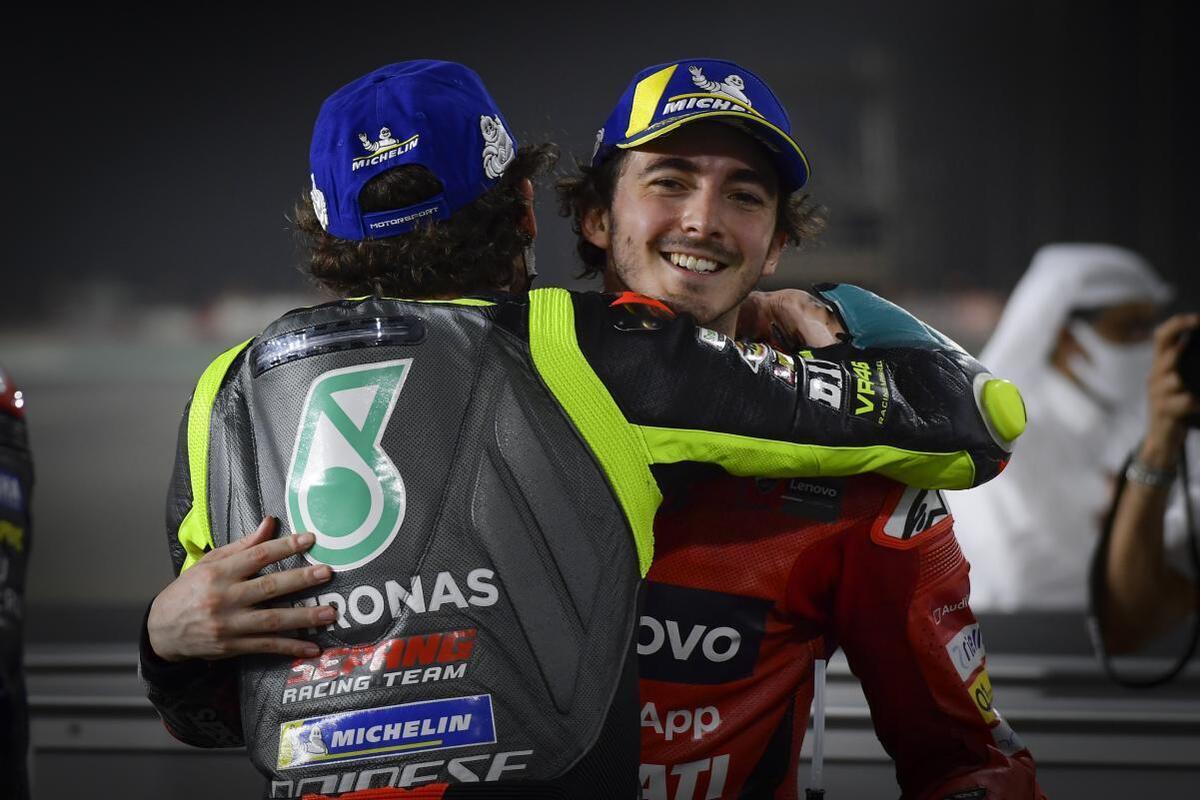 MotoGP. Pecco Bagnaia difende Valentino Rossi: inveire è un brutto vizio  italiano - MotoGP - Moto.it