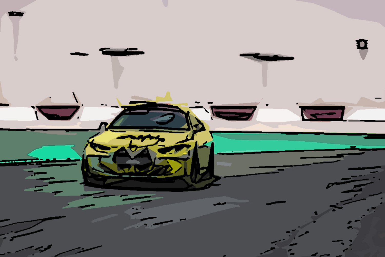 BMW M4 MotoGP Safety Car