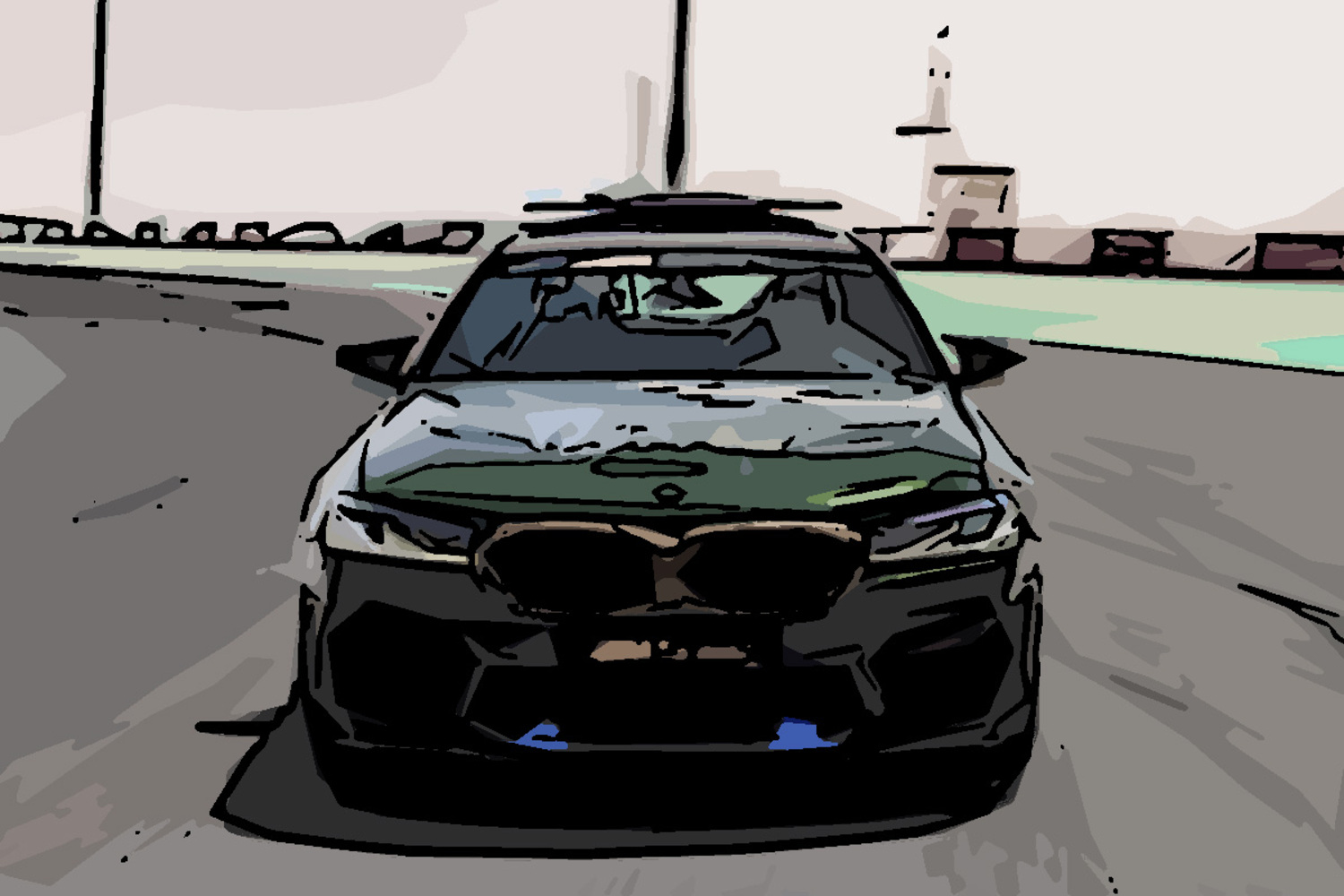 BMW M5 CS MotoGP Safety Car