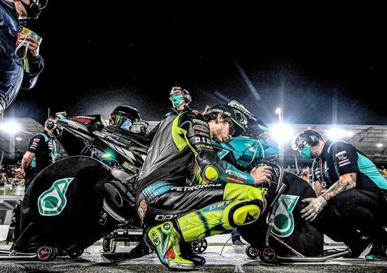 MotoGP 2021, GP Qatar/2 FP2. Valentino Rossi: Soffriamo molto nel T3 MotoGP 2021, GP Qatar/2 FP2. Valentino Rossi: Soffriamo molto nel T3