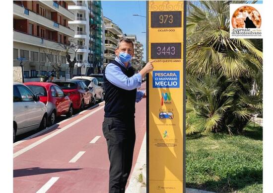 Pescara, arrivano le ciclabili con display e totem per monitorare traffico Pescara, arrivano le ciclabili con display e totem per monitorare traffico