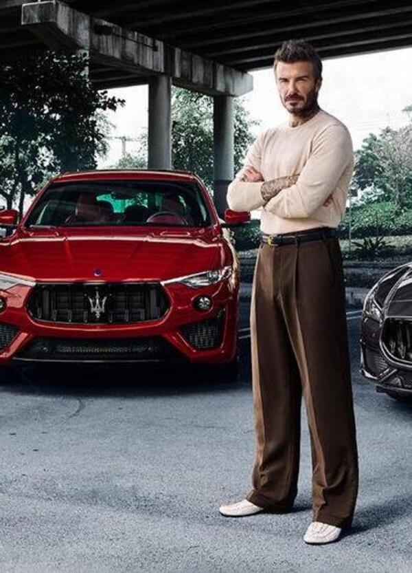 Maserati sceglie il calcio, anche Beckham sulla Levante Trofeo