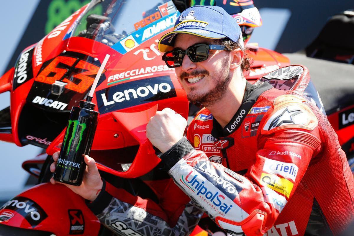 MotoGP. GP del Portogallo a Portimao. Francesco Bagnaia: \