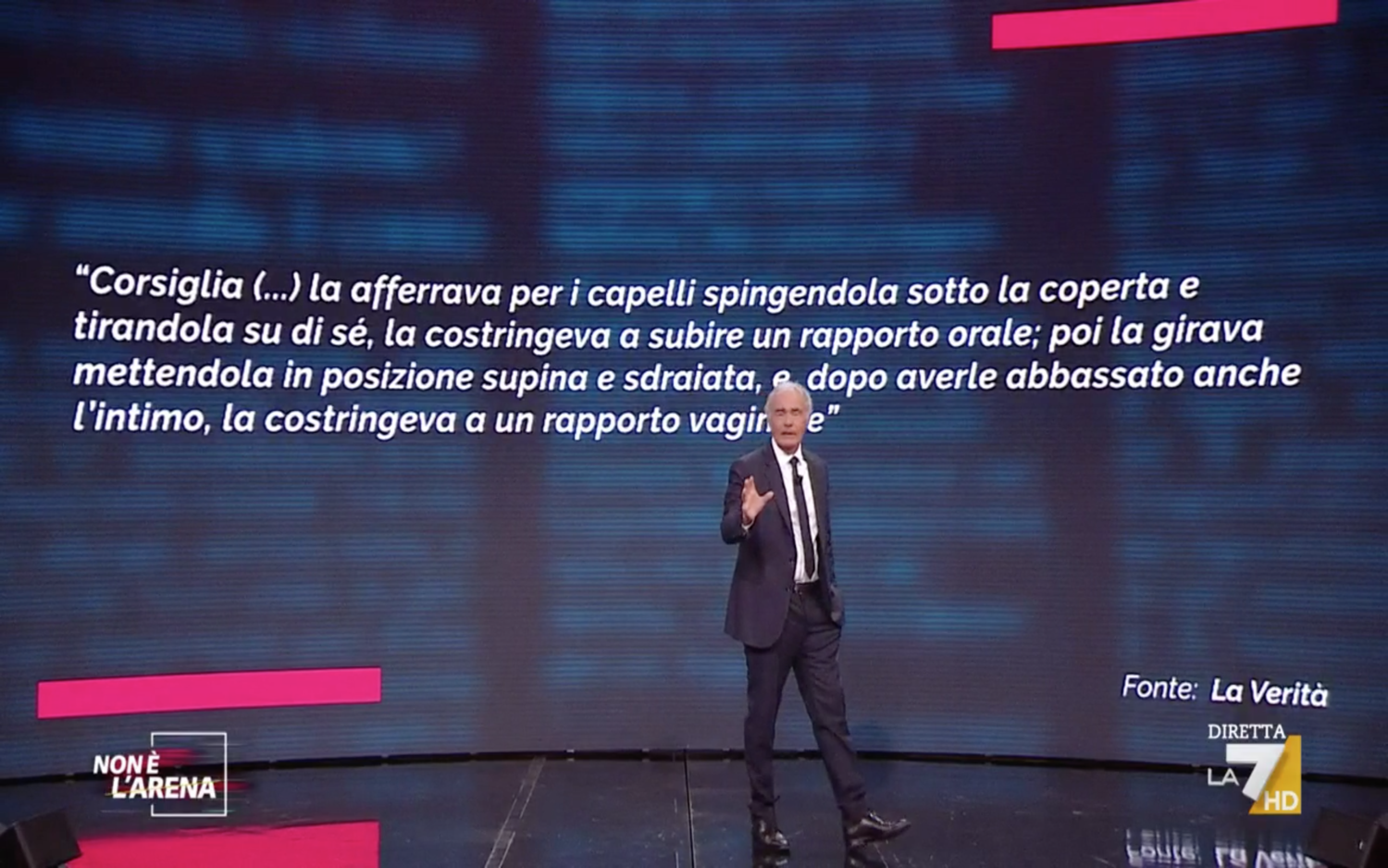 Caso Grillo Non è lArena 2