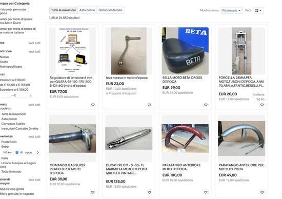eBay: la risorsa numero uno per l’epoca eBay: la risorsa numero uno per l’epoca