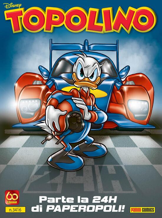 Altro che Le Mans: su Topolino arriva la 24 Ore di Paperopoli Altro che Le Mans: su Topolino arriva la 24 Ore di Paperopoli