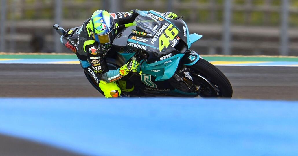 MotoGP 2021. GP di Francia a Le Mans. Valentino Rossi: Team VR46: 50% Yamaha, 50% Ducati
