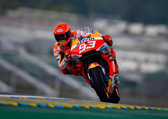 MotoGP 2021. GP di Francia. Marc Marquez davanti a tutti nelle FP3 MotoGP 2021. GP di Francia. Marc Marquez davanti a tutti nelle FP3