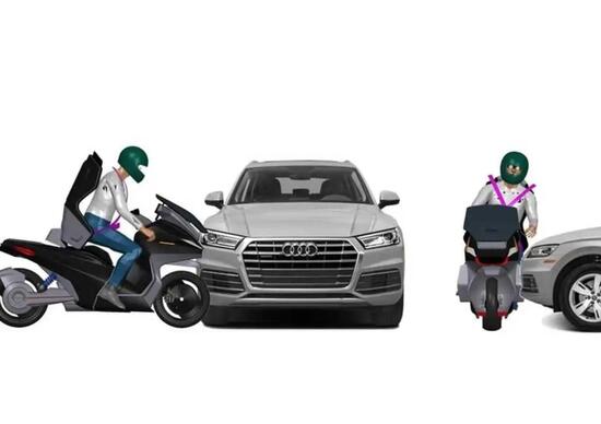 Italdesign brevetta le cinture di sicurezza per motociclisti Italdesign brevetta le cinture di sicurezza per motociclisti