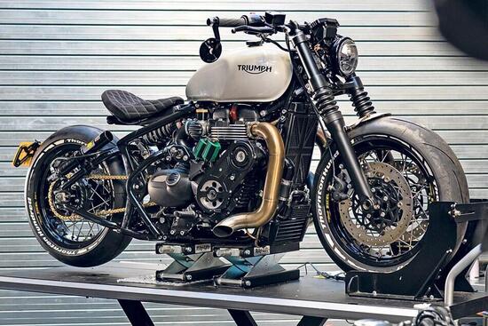 Triumph Bobber da 200 CV? E' possibile Triumph Bobber da 200 CV? E' possibile