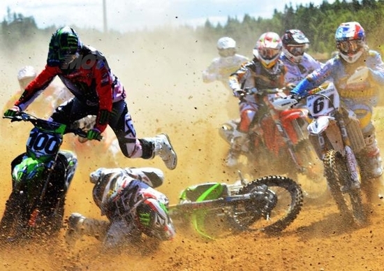 MX. Gli scatti più spettacolari del GP di Lettonia MX. Gli scatti più spettacolari del GP di Lettonia
