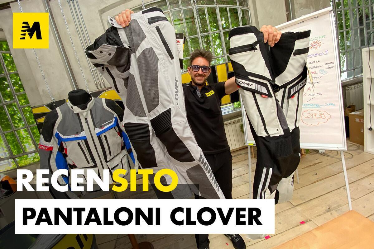 Recensione pantaloni mototurismo Clover - Accessori - Moto.it