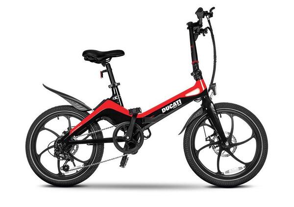 Ducati MG-20, leBike pieghevole in magnesio