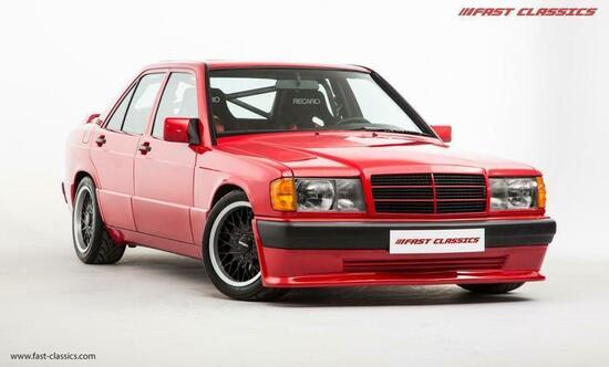 Brabus unica all’asta, Ma servono oltre 115K: 3.6S Lightweight Mercedes 190 Brabus unica all’asta, Ma servono oltre 115K: 3.6S Lightweight Mercedes 190