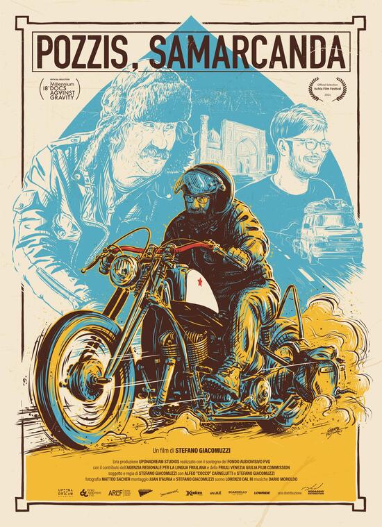 Pozzis, Samarcanda. Il film che racconta oltre ottomila chilometri su una Harley-Davidson del 1939 Pozzis, Samarcanda. Il film che racconta oltre ottomila chilometri su una Harley-Davidson del 1939