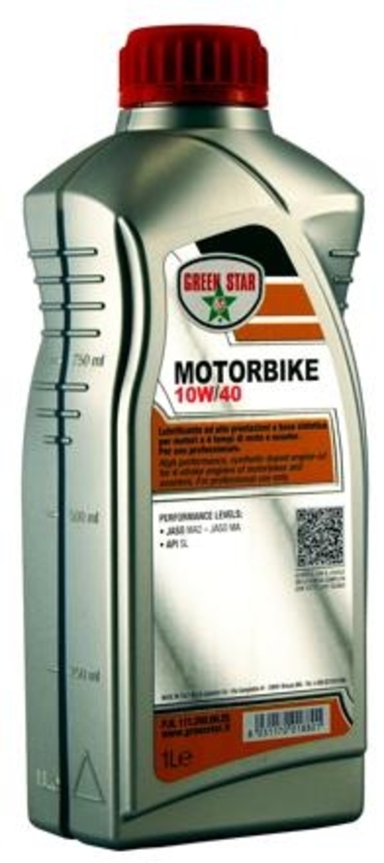 Lubrificante Motorbike 10W/40 by Green Star Lubrificante Motorbike 10W/40 by Green Star