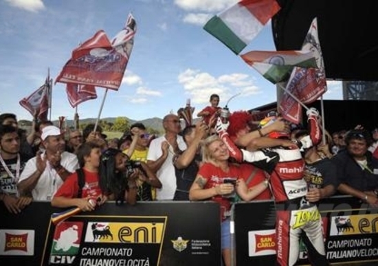 La Marra, Cruciani, Locatelli e Tucci sono i campioni del CIV 2013 La Marra, Cruciani, Locatelli e Tucci sono i campioni del CIV 2013