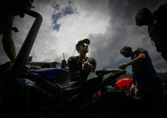 MotoGP 2021. GP d'Austria al Red Bull Ring. Fabio Quartararo: Con il bagnato ho pensato al campionato MotoGP 2021. GP d'Austria al Red Bull Ring. Fabio Quartararo: Con il bagnato ho pensato al campionato