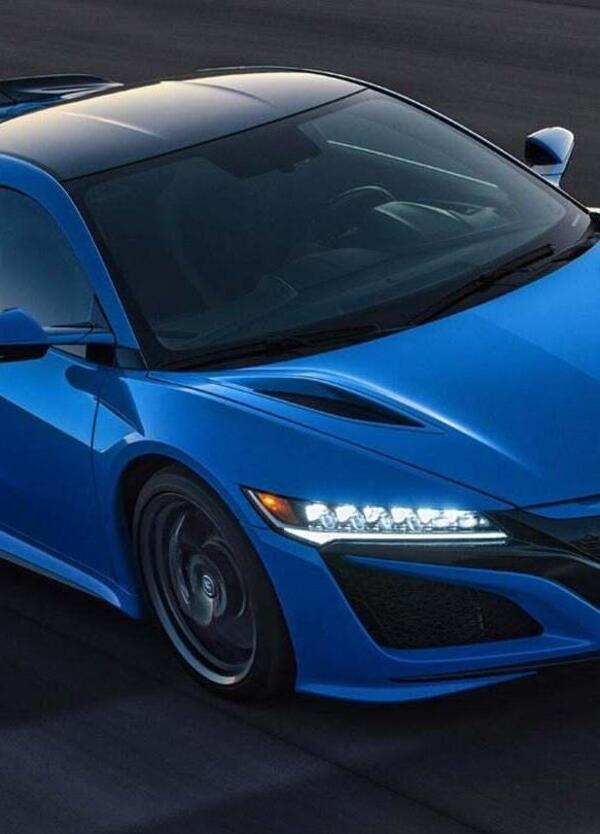 Honda fa rinascere la NSX: 3a serie forse elettrica