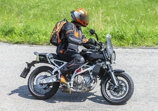 Una nuova Husqvarna Norden 401? Prototipo fotografo durante i collaudi Una nuova Husqvarna Norden 401? Prototipo fotografo durante i collaudi