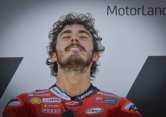 MotoGP 2021. GP di Aragon. Francesco Bagnaia: “Sogni da bambino una vittoria così” MotoGP 2021. GP di Aragon. Francesco Bagnaia: “Sogni da bambino una vittoria così”