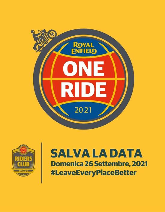 Royal Enfield One Ride 2021: in tutto il mondo e in 40 città italiane il 26 settembre Royal Enfield One Ride 2021: in tutto il mondo e in 40 città italiane il 26 settembre