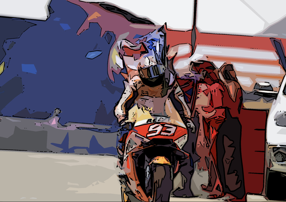 Marc Marquez ha vinto con il casco speciale che Valentino (e tutti gli  altri) non avrebbero mai messo - mowmag.com