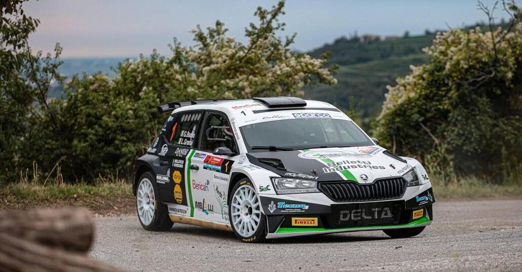 CIR21. Rally 2 Valli. Giandomenico Basso, Skoda, è Campione Italiano