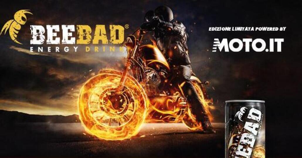 BEEBAD e Moto.it. Partnership rinnovata e 50.000 lattine in edizione limitata Powered by Moto.it